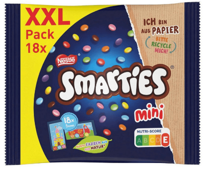 Smarties Mini´s XXL 259g, 14 stk pr kartong