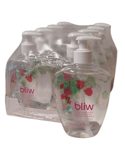 Hovedbilde Bliw håndsåpe markjordbær 500ml, 8stk pr kartong
