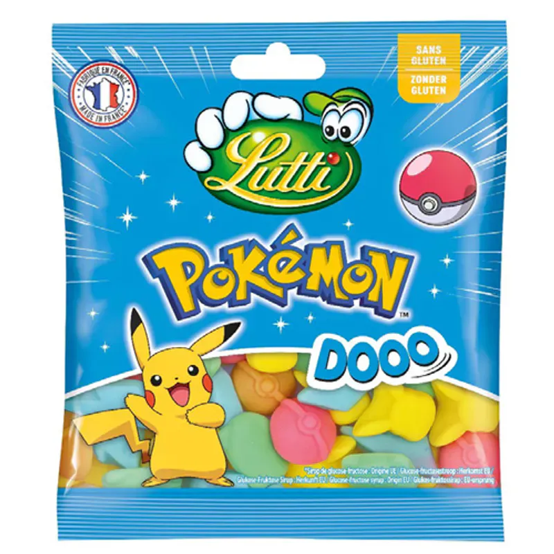 Lutti Pokemon Dooo 100g, 16stk pr kartong