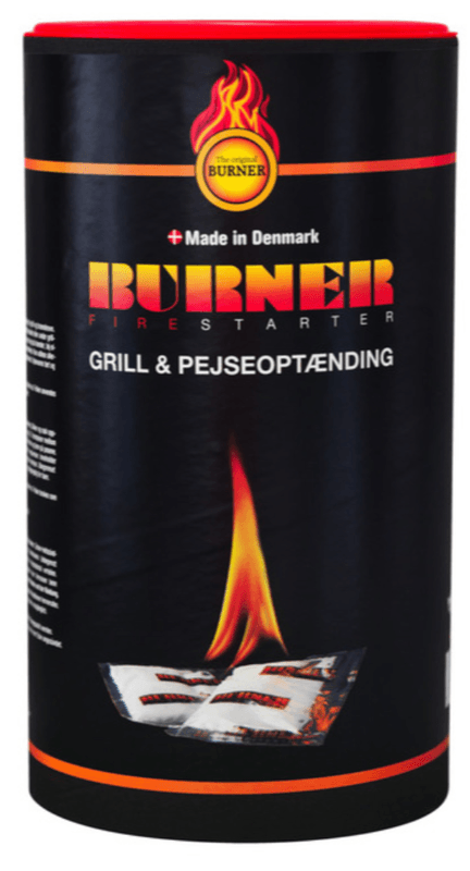 Burner opptenningsposer 100stk, 180stk pr kartong