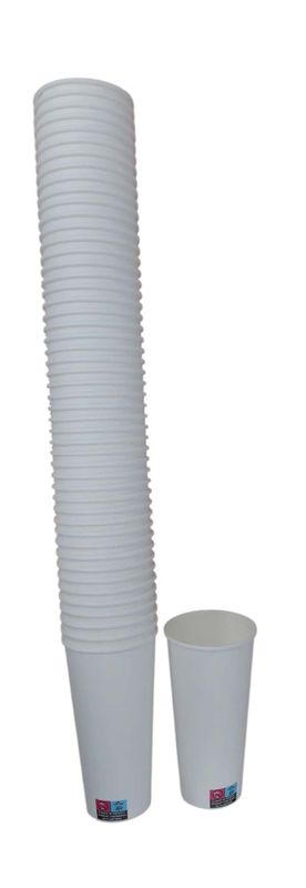 Seda Drikkebeger 50stk, 0,5 liter Papp, 12 stk pr kartong