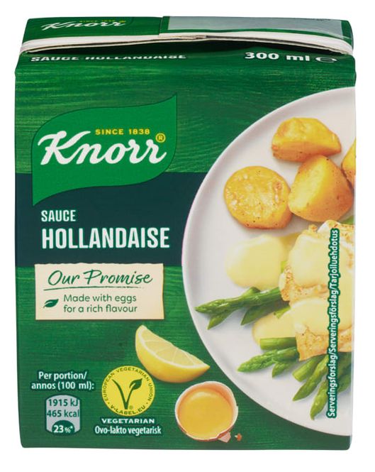 Hovedbilde Knorr Hollandaise saus Serv.klar 300ml, 12stk pr ...