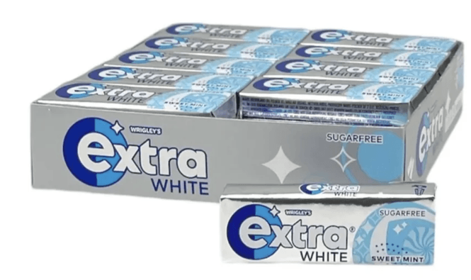 Hovedbilde Extra White Sweet Mint Tyggummi 14g. 30stk pr ...
