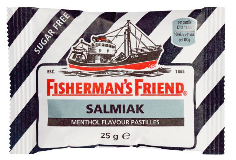 Fisherman's Friend Salmiak 25g, 24stk pr kartong