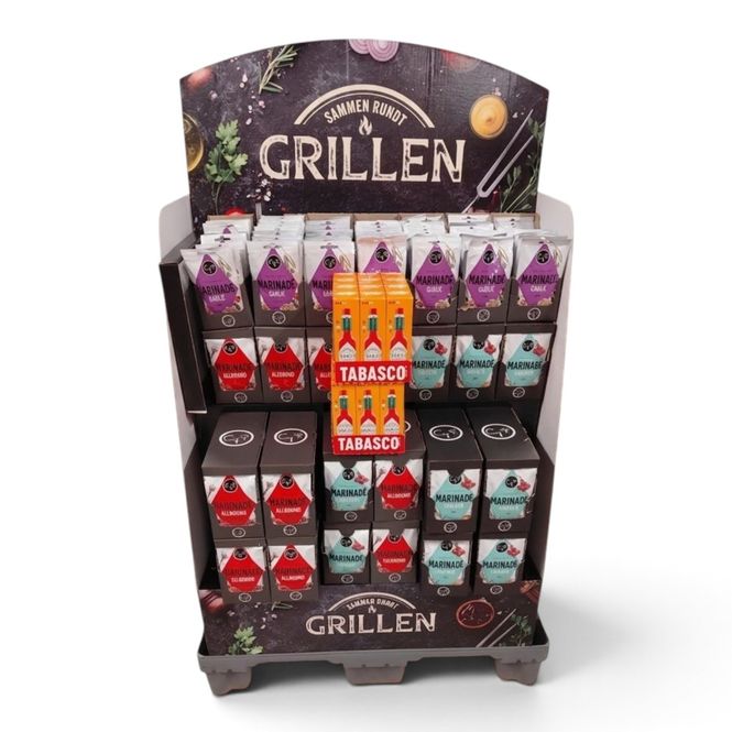 Hovedbilde Caj P. Grillsaus & Marinade Mix Display 2 à ...