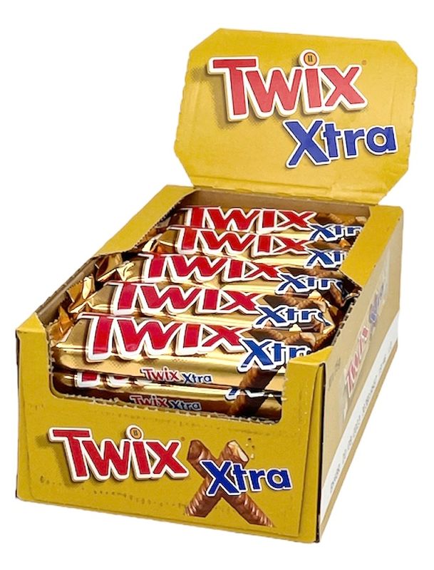 Mars AS Twix Xtra 75g. 30stk pr kartong